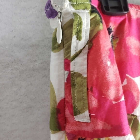 Apt.9 Cotton Floral A-Line skirt Size 14 - Picture 3 of 4